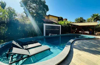 Casa com 5 dormitórios à venda, 300 m² por r$ 2.390.000,00 - granville - guarujá/sp