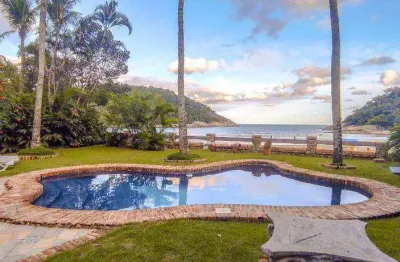 Casa com 4 dormitórios à venda, 640 m² por r$ 4.800.000,00 - praia de pernambuco - guarujá/sp