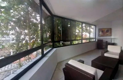 Apartamento com 3 dormitórios à venda, 189 m² por r$ 1.250.000,00 - pitangueiras - guarujá/sp