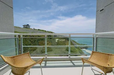 Apartamento frente ao mar no penhasco das tartarugas, praia da enseada no guarujá.