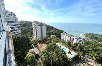 Apartamento com 4 dormitórios à venda, 180 m² por r$ 1.300.000,00 - morro sorocotuba - guarujá/sp