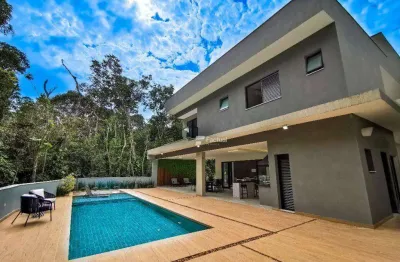 Casa com 5 dormitórios à venda, 460 m² - riviera de são lourenço - bertioga/sp