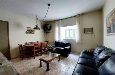 Apartamento com 2 dormitórios à venda, 77 m² por r$ 280.000,00 - enseada - guarujá/sp