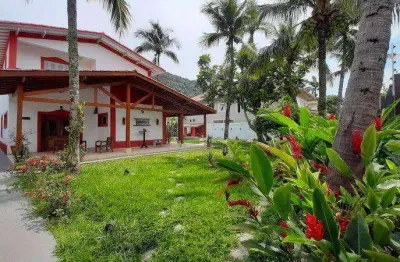 Casa com 5 dormitórios à venda, 380 m² por r$ 2.500.000,00 - guaiuba - guarujá/sp