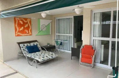 Apartamento tipo garden à venda 100m da praia enseada - guarujá