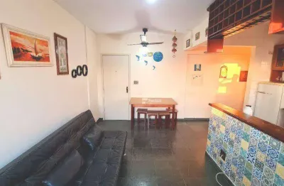Apartamento com 1 dormitório à venda, 47 m² por r$ 340.000,00 - astúrias - guarujá/sp