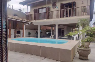 Casa com 4 dormitórios à venda, 298 m² por r$ 800.000,00 - enseada - guarujá/sp