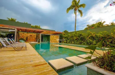 Casa com 5 dormitórios à venda, 614 m² por r$ 6.800.000,00 - acapulco - guarujá/sp