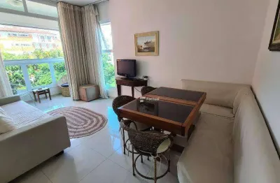 Apartamento com 2 dormitórios à venda, 60 m² por r$ 318.000,00 - enseada - guarujá/sp
