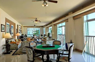 Apartamento com 7 dormitórios à venda, 397 m² por r$ 1.500.000,00 - pitangueiras - guarujá/sp