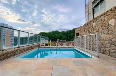 Cobertura com 3 dormitórios à venda, 255 m² por r$ 790.000,00 - astúrias - guarujá/sp