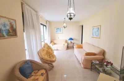 Apartamento com 4 dormitórios à venda, 140 m² por r$ 680.000,00 - pitangueiras - guarujá/sp