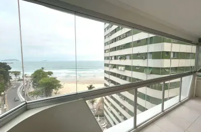 Apartamento com 3 dormitórios à venda, 140 m² por r$ 1.500.000,00 - astúrias - guarujá/sp