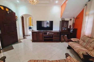 Casa com 3 dormitórios à venda, 240 m² por r$ 750.000,00 - santa rosa - guarujá/sp