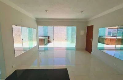 Cobertura com 3 dormitórios à venda, 160 m² por r$ 1.500.000,00 - tombo - guarujá/sp