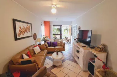 Apartamento com 3 dormitórios à venda, 130 m² por r$ 650.000,00 - pitangueiras - guarujá/sp