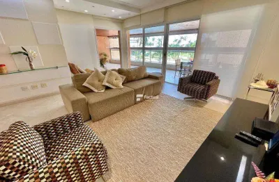 Apartamento com 4 dormitórios à venda, 191 m² por r$ 1.700.000,00 - central park - guarujá/sp