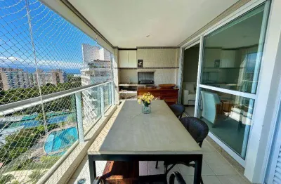 Apartamento com 3 dormitórios à venda, 127 m² riviera de são lourenço - bertioga/sp