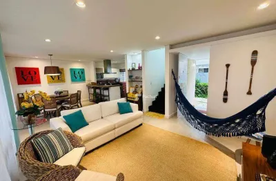 Village com 4 dormitórios à venda, 232 m² - riviera  de são lourenço  - bertioga/sp