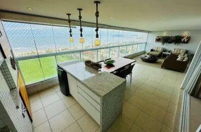 Apartamento com 4 dormitórios à venda, 170 m² por r$ 2.700.000,00 - central park - guarujá/sp