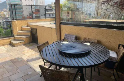 Cobertura 2 quartos à venda, 122m² enseada - guarujá/sp