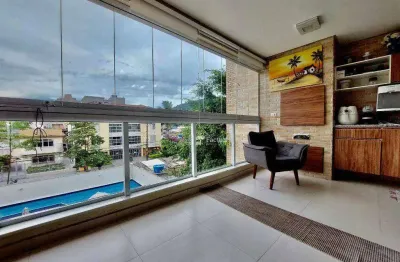 Apartamento com 2 dormitórios à venda, 75 m² por r$ 600.000,00 - enseada - guarujá/sp