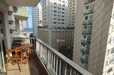 Apartamento com 3 dormitórios à venda, 140 m² por r$ 690.000,00 - pitangueiras - guarujá/sp