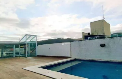 Cobertura com 2 quartos à venda, 150 m² por r$ 600.000 - enseada - guarujá/sp