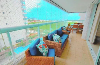 Apartamento com 3 dormitórios à venda, 145 m² por r$ 1.800.000,00 - central park - guarujá/sp