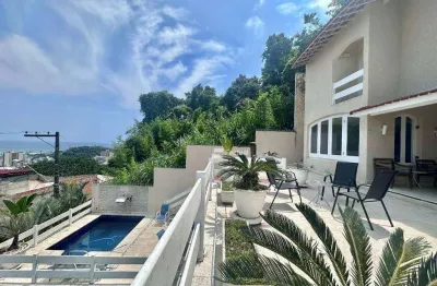 Casa com 3 dormitórios à venda, 300 m² por r$ 1.500.000,00 - enseada - guarujá/sp
