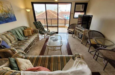 Apartamento com 4 dormitórios à venda, 137 m² por r$ 550.000,00 - enseada - guarujá/sp