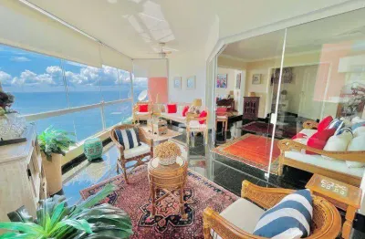 Apartamento com 3 suites à venda, 236 m² por r$ 1.080.000 - morro sorocotuba - guarujá/sp