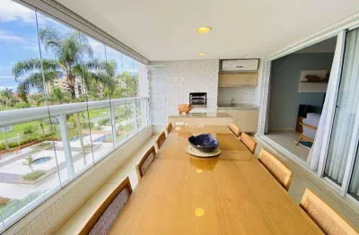 Apartamento com 4 dormitórios à venda, 169 m² por r$ 2.300.000,00 - central park - guarujá/sp