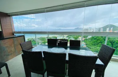 Apartamento com 4 dormitórios à venda, 134 m² por r$ 1.380.000,00 - enseada - guarujá/sp