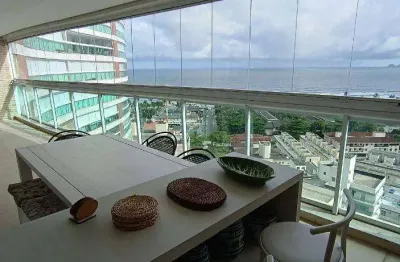 Apartamento com 3 dormitórios à venda, 111 m² por r$ 1.300.000,00 - enseada - guarujá/sp