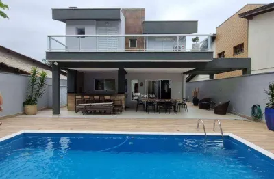 Casa com 4 dormitórios à venda, 300 m² - riviera de são lourenço - bertioga/sp
