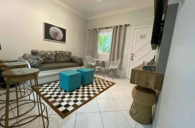 Village com 1 dormitório à venda, 55 m² - riviera de são lourenço - bertioga/sp