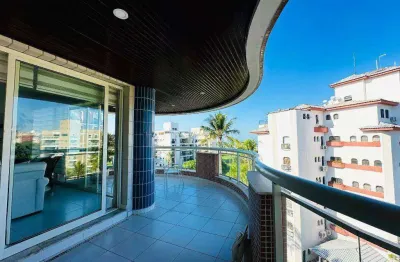 Cobertura com 4 dormitórios, 360 m² - venda  - riviera de são lourenço - bertioga/sp