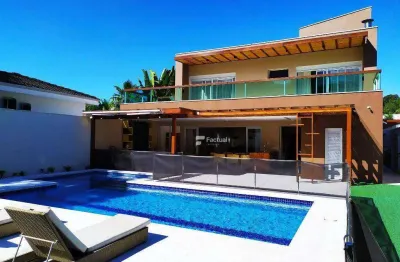 Casa com 5 dormitórios à venda, 404 m²  - riviera de são lourenço - bertioga/sp