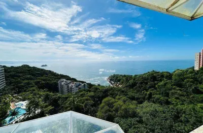 Apartamento com 4 dormitórios à venda, 170 m² por r$ 1.100.000,00 - morro sorocotuba - guarujá/sp