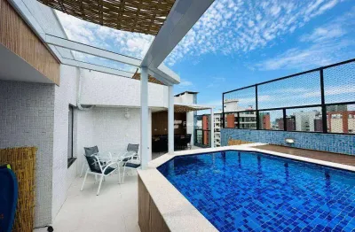 Cobertura com 6 dormitórios à venda, 280 m² - riviera módulo 6 - bertioga/sp