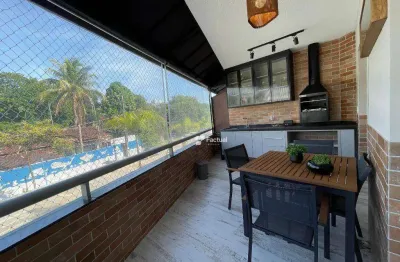 Apartamento com 2 dormitórios à venda, 90 m² - jardim  são lourenço - bertioga/sp