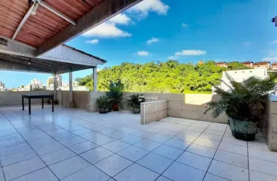 Cobertura com 3 dormitórios à venda, 228 m² por r$ 850.000,00 - enseada - guarujá/sp