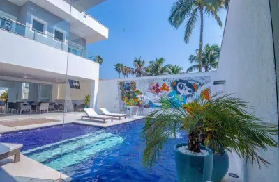 Casa à venda, 488 m² por r$ 3.800.000,00 - acapulco - guarujá/sp