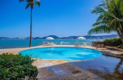 Apartamento com 3 dormitórios à venda, 200 m² por r$ 1.800.000,00 - enseada - guarujá/sp