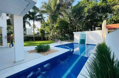 Casa com 5 dormitórios, 385 m² - riviera de são lourenço - bertioga/sp