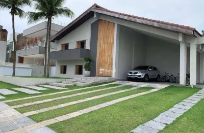Casa com 6 dormitórios à venda, 592 m² por r$ 8.000.000,00 - acapulco - guarujá/sp