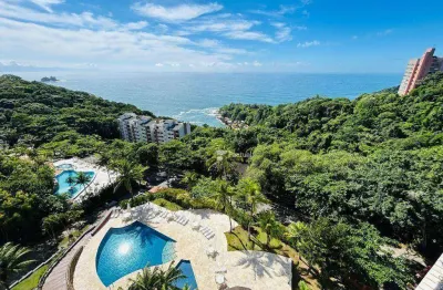 Apartamento com 3 dormitórios à venda, 170 m² por r$ 1.150.000,00 - morro sorocotuba - guarujá/sp