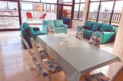Cobertura com 4 dormitórios à venda, 295 m² por r$ 950.000,00 - enseada - guarujá/sp
