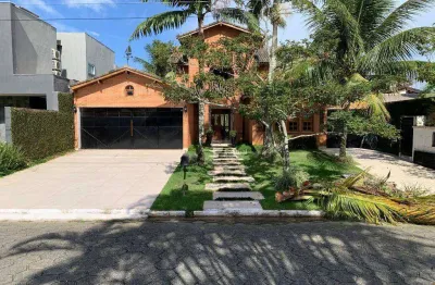 Casa com 4 dormitórios à venda, 294 m² por r$ 3.000.000,00 - acapulco - guarujá/sp
